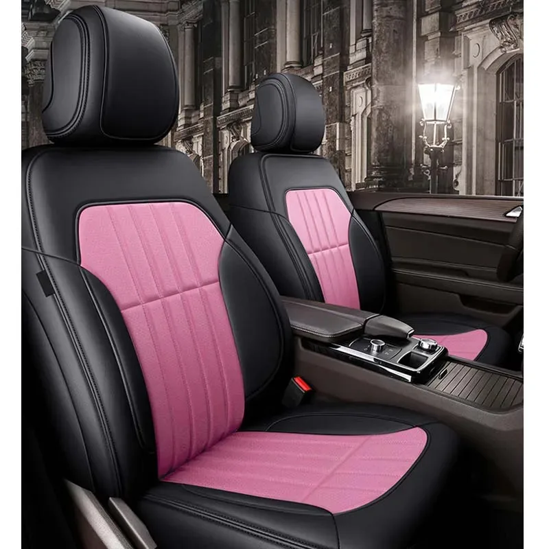 

Водонепроницаемые чехлы для автомобильных сидений из высококачественной кожи, оригинальные, на заказ, для Jeep Wrangler JK/JL 4-дверный (2018-2022)