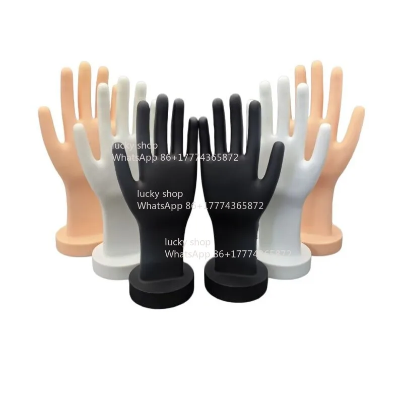 Model Props, Gloves, Men's and Women's, Left, Right, and Opponents in Various Sizes Display Hand Shapes and Models
