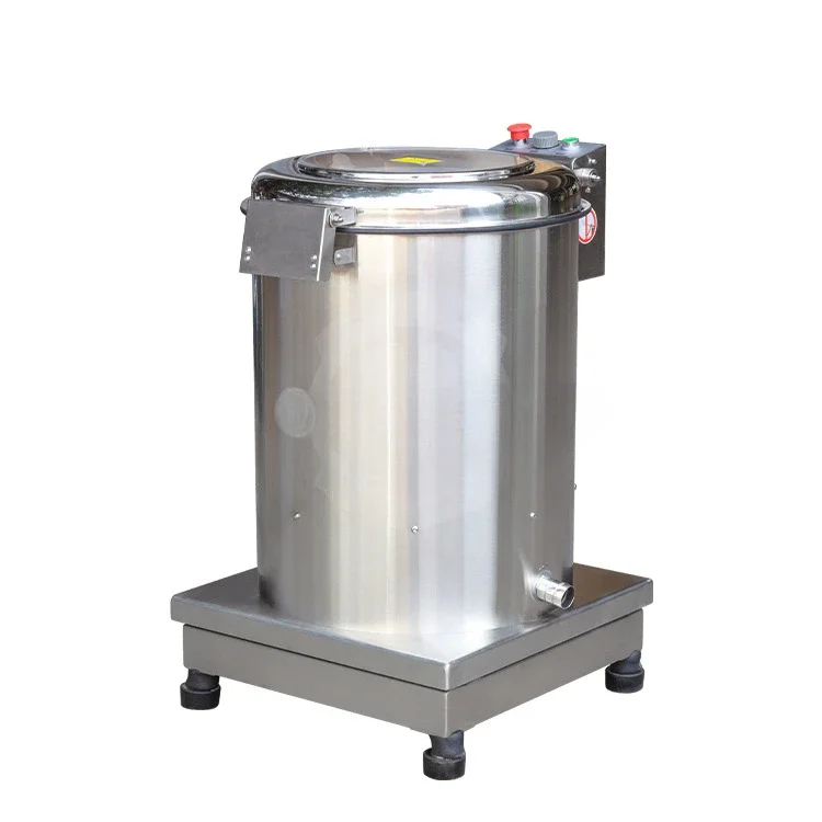 

Large Capacity Vegetables, Commercial Stainless Steel Centrifugal Water Dryers Food Dryers Single Barrel