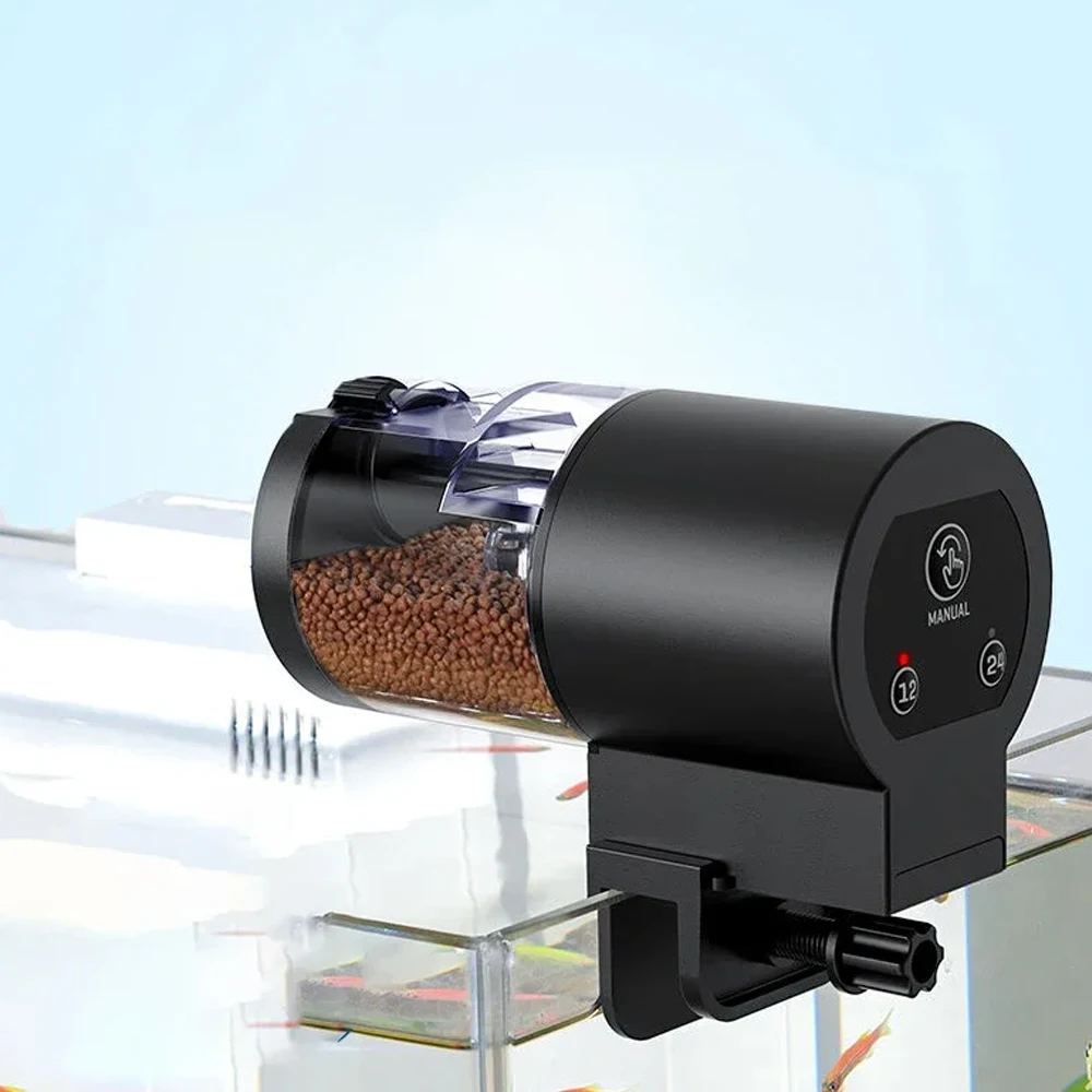 Automatic Smart Fish Feeder Digital Fish Tank Aquarium Electrical Plastic Timer Feeder Food Feeding Dispenser Tool Fish Feeder