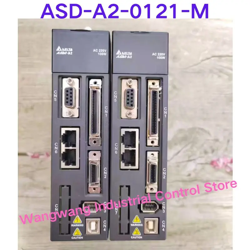 

Second-hand test OK ,ASD-A2-0121-M servo driver, power 100W