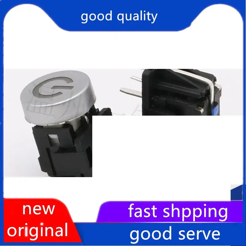 

10pcs original new TS-H016 power switch side plug-in with light button, LED with cap, light touch switch, 4-pin jog reset