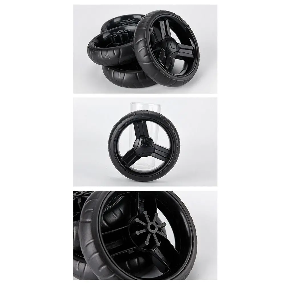 2Pcs Shopping Cart Wheels Travelling Trolley Caster Replacement
