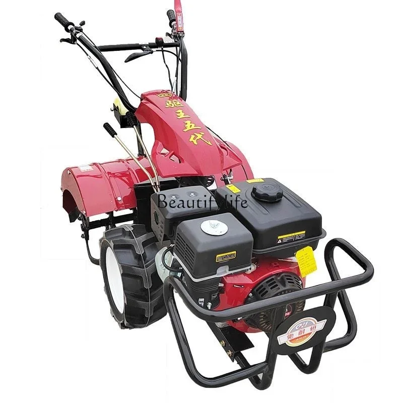 

FG34High-Horsepower Diesel Engine Four-Wheel Drive Micro-Tiller Multi-Function Agricultural Tiller