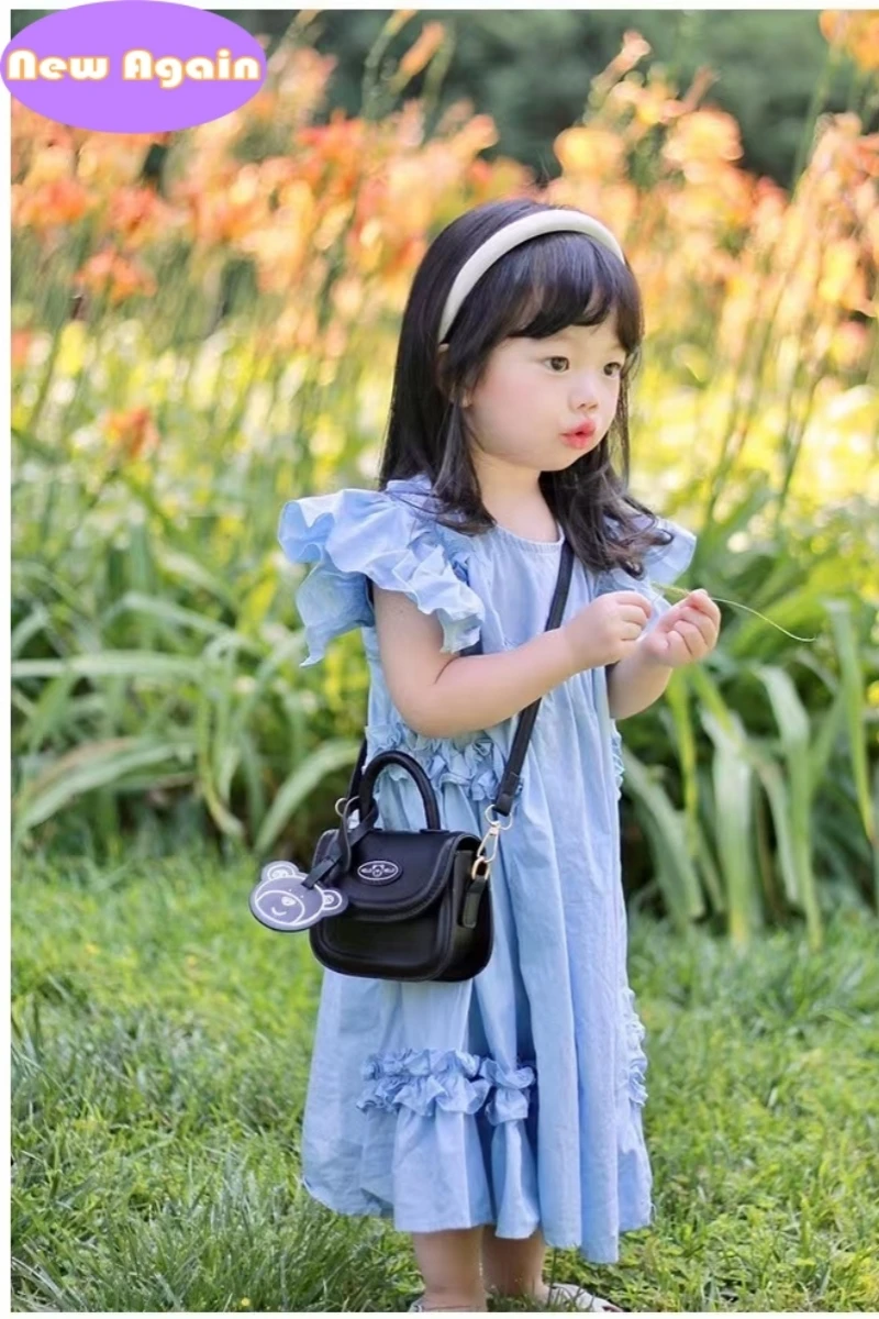 Baby kids cute handbags Girls little totes Children's Trend crossbody bags Toddlers Mini Messenger Bags Kid money purse NA003