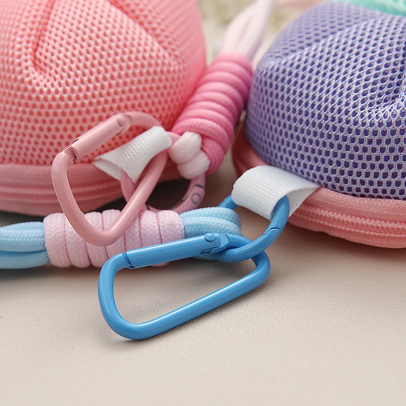 Hip-Hop-Baseballkappe mit Mini-Tasche | Mehrzweck-Schlüssel- und Kopfhörer-Beutel, Hutanhänger, Münzgeldbörse für Männer und Frauen – Detail 9