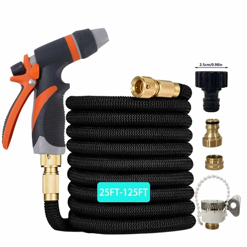 

Garden Irrigation Kit, Multifunctional High-Pressure Water Gun, Retractable Magic Expansion Pipe, Gardening Irrigation Tools