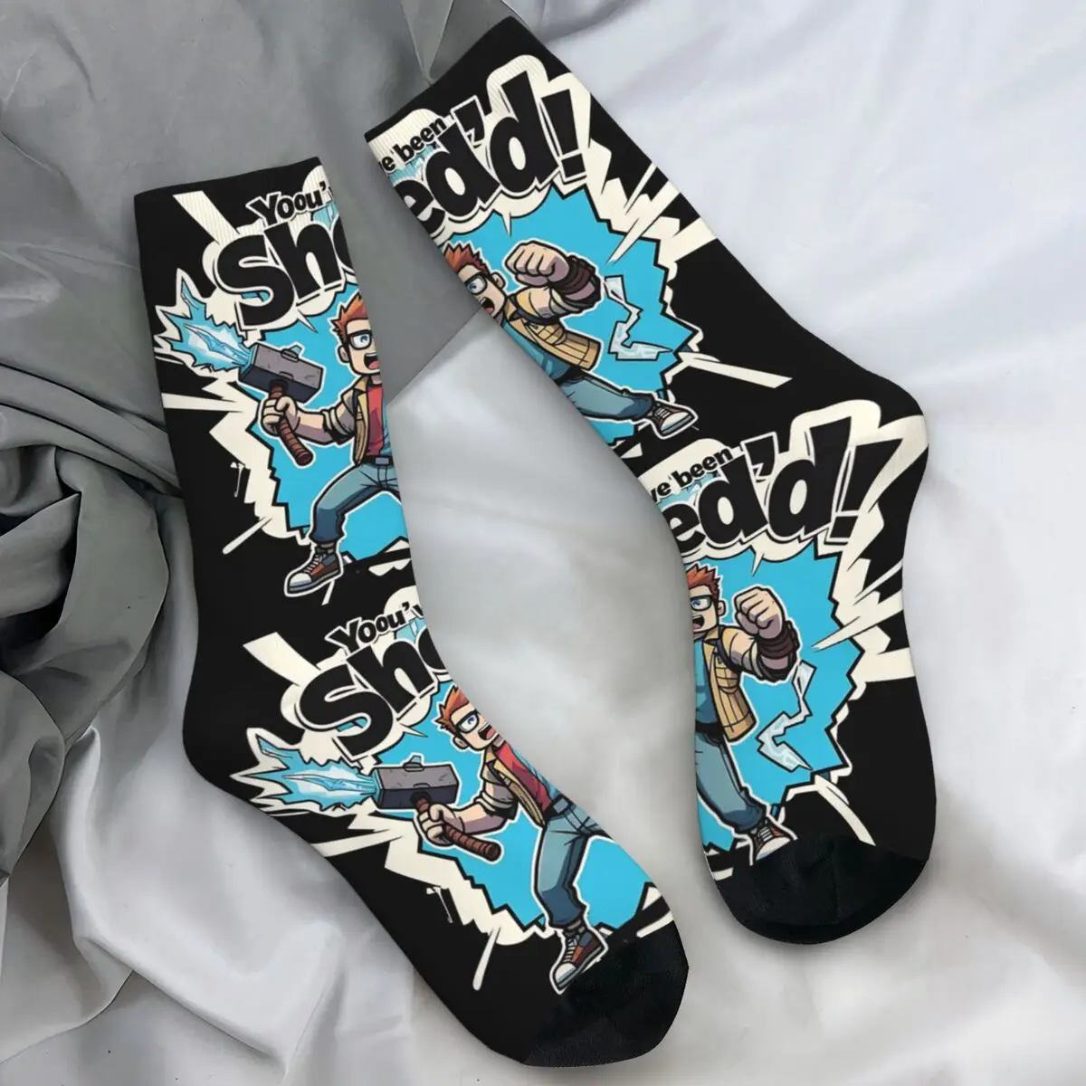 

Bluudude Gubby Spawn Point чулки унисекс мужские игровые носки Forsaken мягкие модные носки осенние нескользящие носки для скейтборда подарок