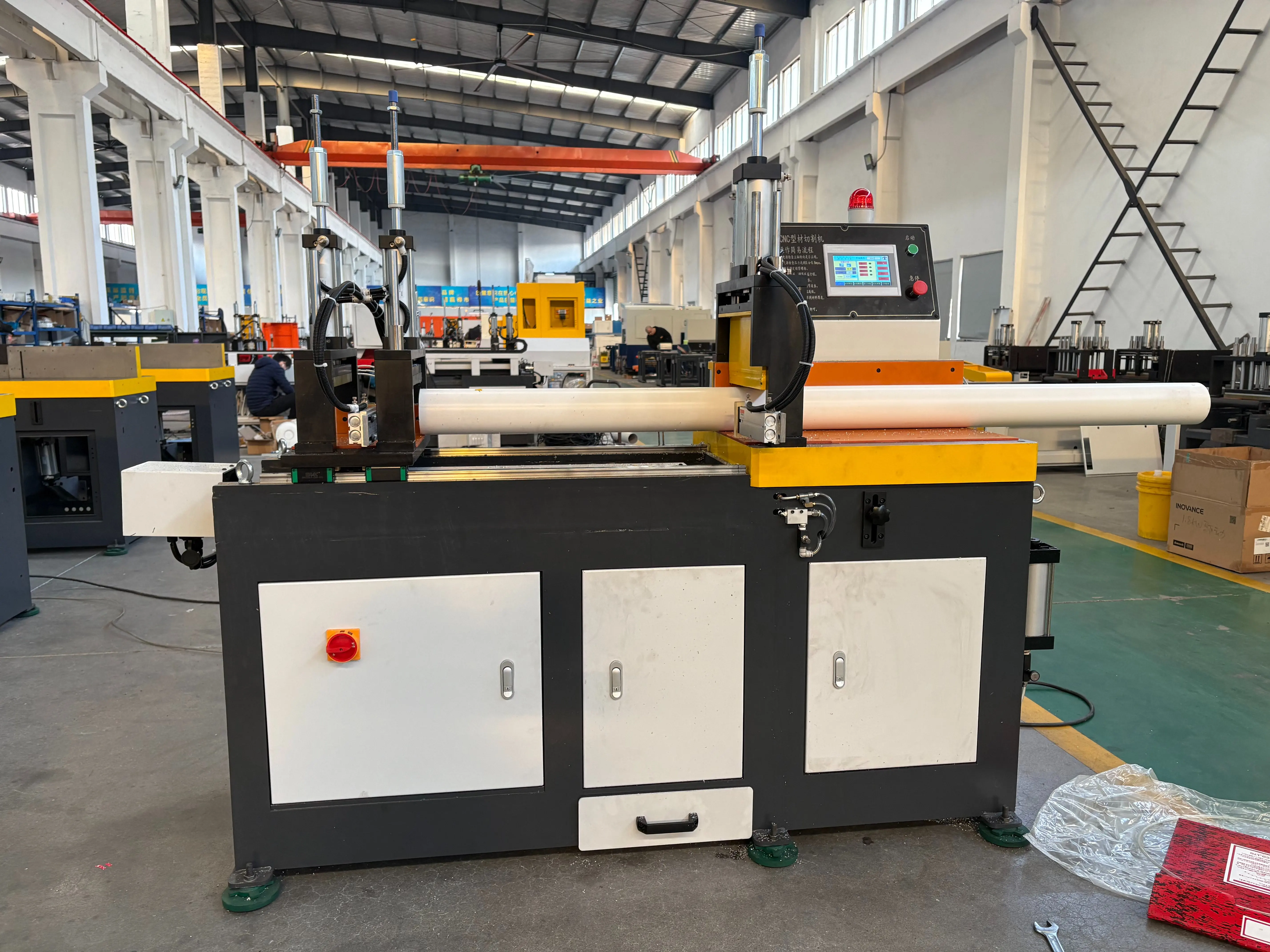 MC-455CNC Automatic Square Pipe Cutting Machine Cold Saw for Aluminium Profile PVC Tube