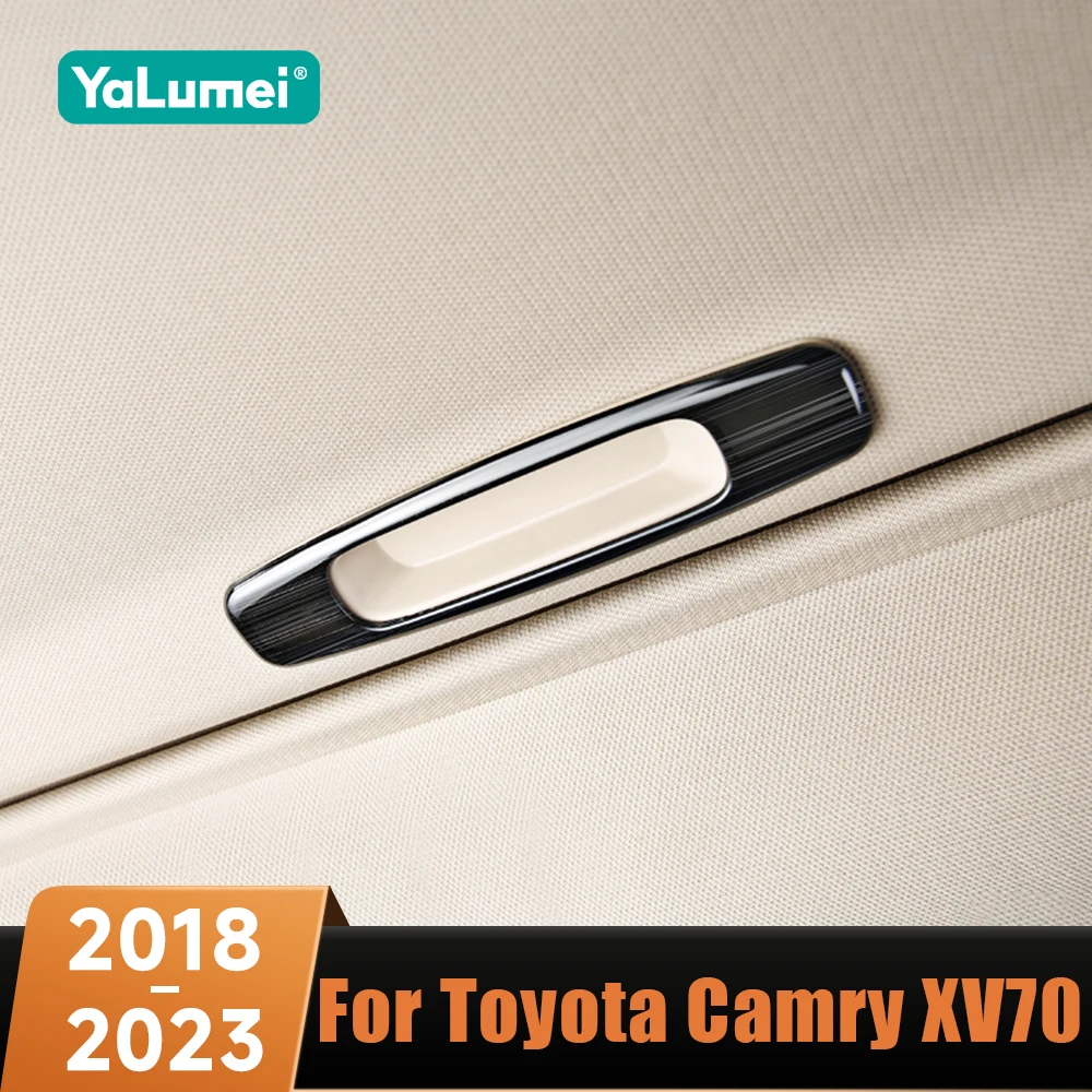 

Car Body Sunroof Skylight Roof Frame Lamp Handle Bowl Door Trim Accessories For Toyota Camry XV70 2018 2019 2020 2021 2022 2023