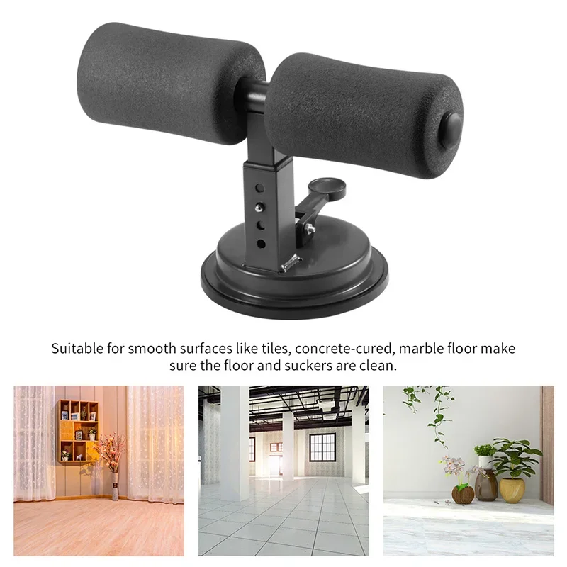 Sit Up Assistant Abdominal Core Workout Sit Up Bar Fitness Sit Ups Exercise Equipment Portable Suction Sport Home Gym Dropship - Image 6