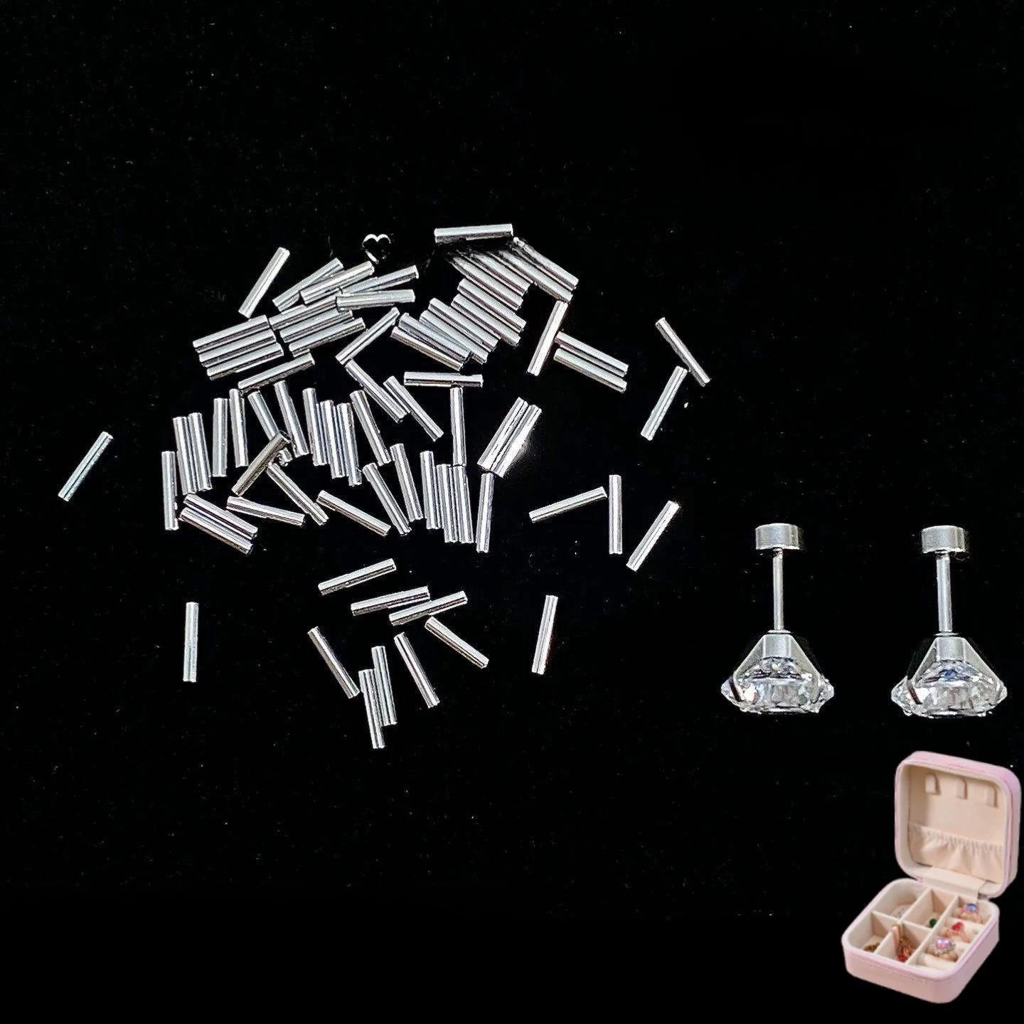 

Rita Zoo титановые стальные шпильки для ушей, сменные аксессуары для пирсинга, тонкие стержни, модифицированные грубые стержни, трубчатые стержни, ручная одежда