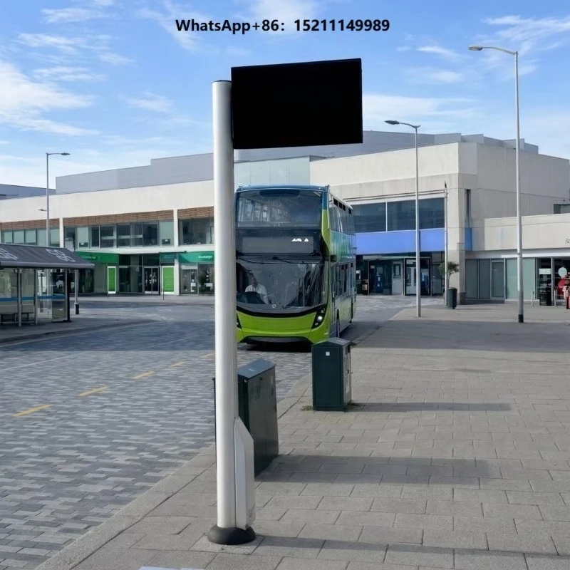 Industrial 32 Inch Outdoor Digital Display Module 3000 Nits IP67 IK10 Portrait Pole Mount for Public Areas