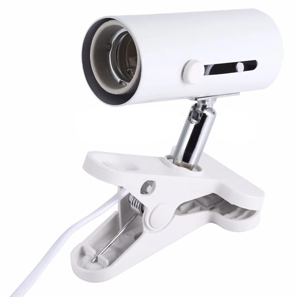 

Durable 220V Iron Reptile Lamp Holder Black Fully Adjustable 360 Degree Metal Clamp Basking Uvb Uva Heater