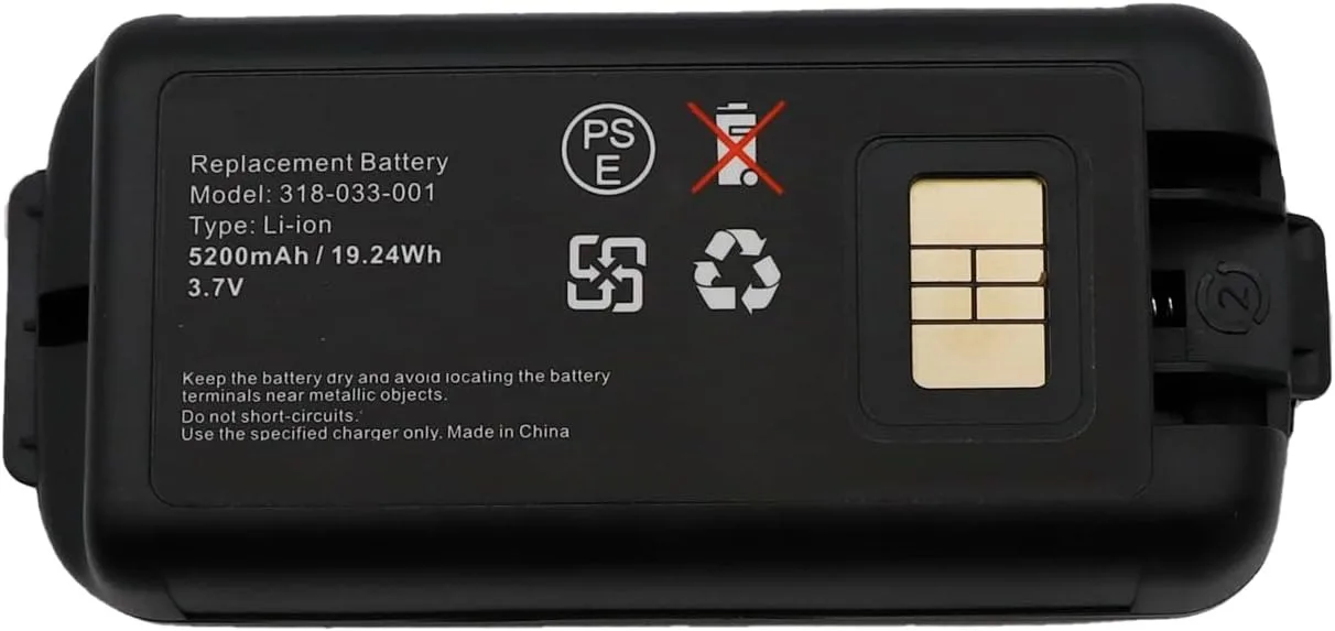 Barcode Scanner Battery 3.7V/5200mAh AB18,AB17,318-033-001 for Intermec CK3,CK3A,CK3X,CK3R,CK3C,CK3C1,CK3N,CK3N1,EDA61K