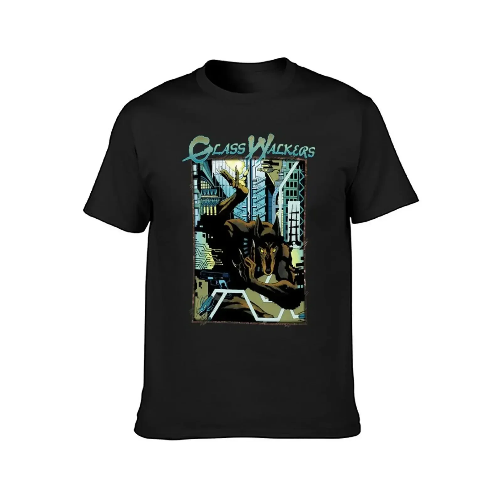 Apocalypse Tribe: Glass Walker Revised T-Shirt kawaii clothes plain mens graphic t-shirts pack