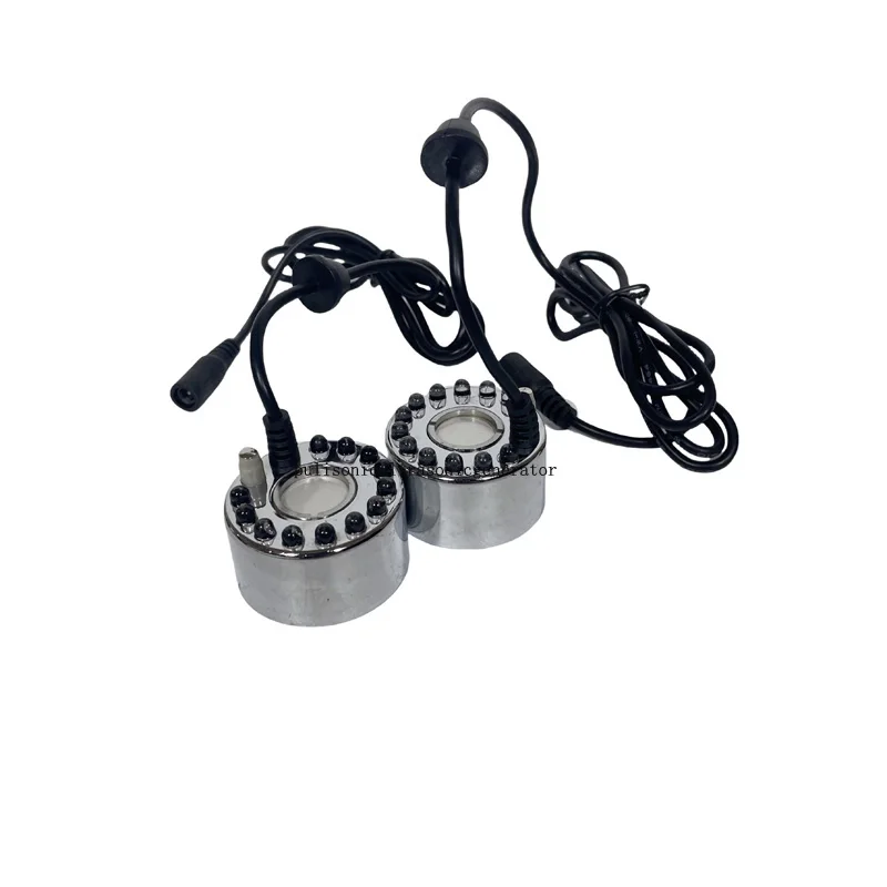 بخاخ صغير بالموجات فوق الصوتية 1.7 ميجا هرتز صانع ضباب سيراميك عالي التردد 1 رأس رذاذ تحت الماء