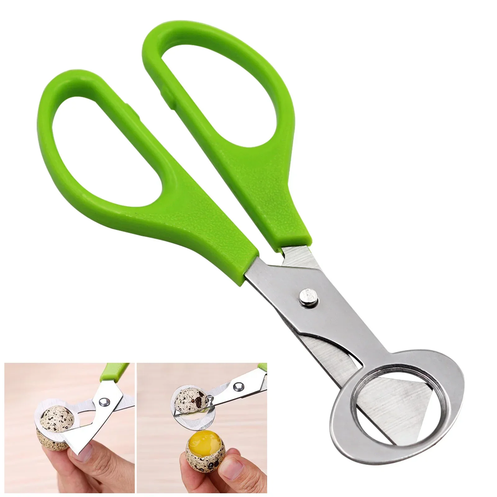 

Multifunction Durable Kitchen Tools Stainless Steel Blade Quail Egg Shell Scissors Cigar Cutters Rust Resistant New