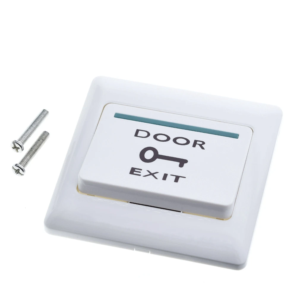 TZT Door Exit Button Release Push Switch for Access Control System Electronic Door Lock NO COM lock Sensors Switches Access Push