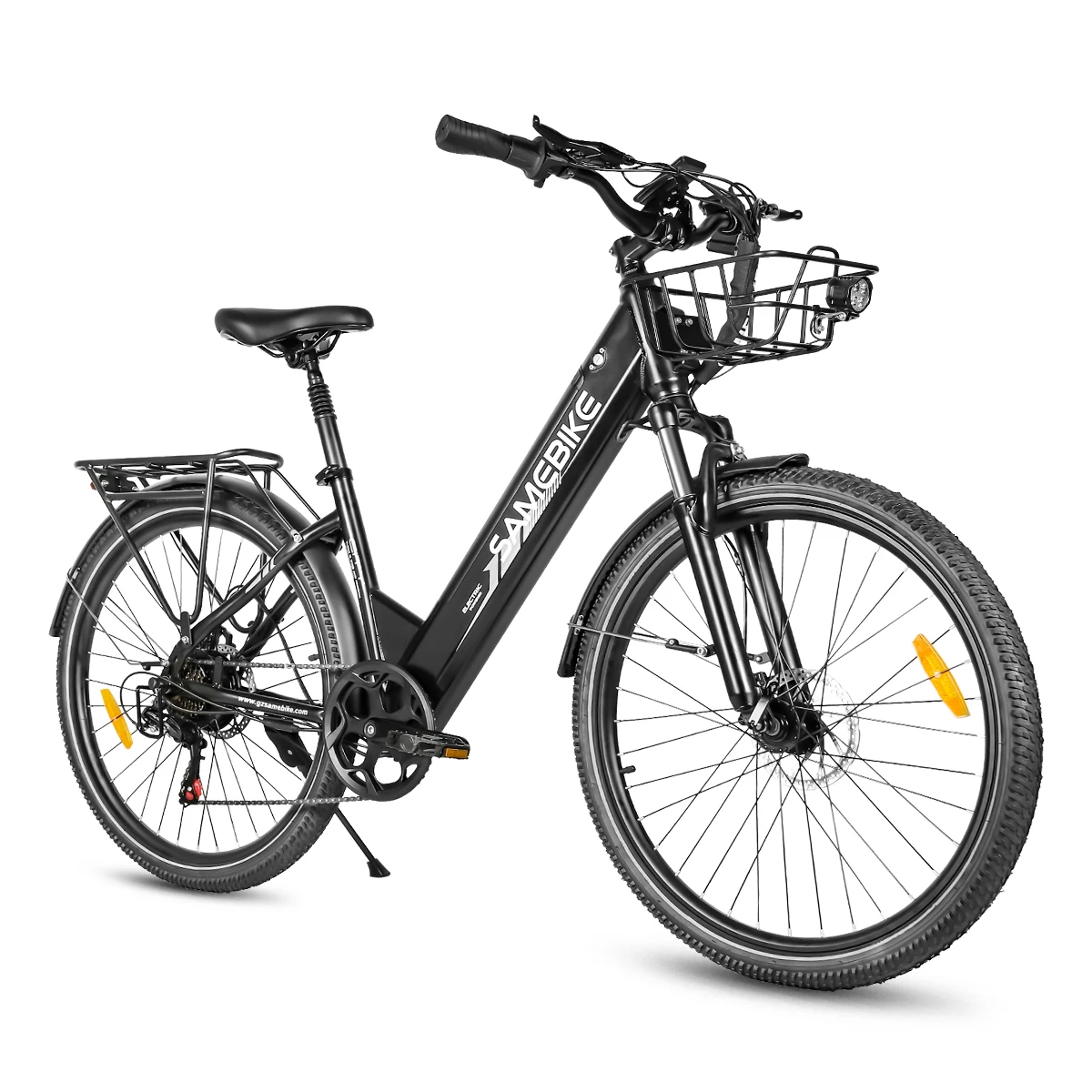 SAMEBIKE RS-A01 Pro Elektrofahrrad 500W Motor 36V15AH Hochleistungs-Abnehmbarer Lithium-Akku E-Bike Höchstgeschwindigkeit 30km/h 26 Zoll Reifen Stadtfahrrad für Erwachsene