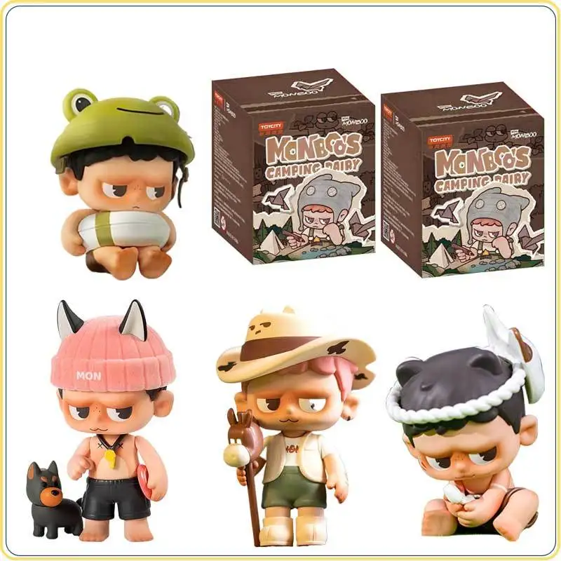 

Toycity, новые городские игрушки, Monboo, дневник для кемпинга, слепая коробка, модная игрушка, новинка 2025 года, подарочная кукла, городская детская развивающая игрушка