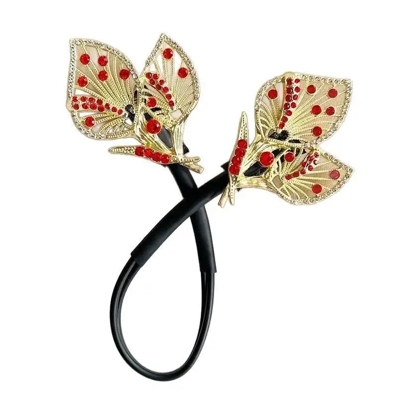 

Roller Hair Curler Twisting Clips Hairband Versatile Hairclip Hairstyle Headbands Retro Rhinestone Hairpins Hair Bun Hair Clip