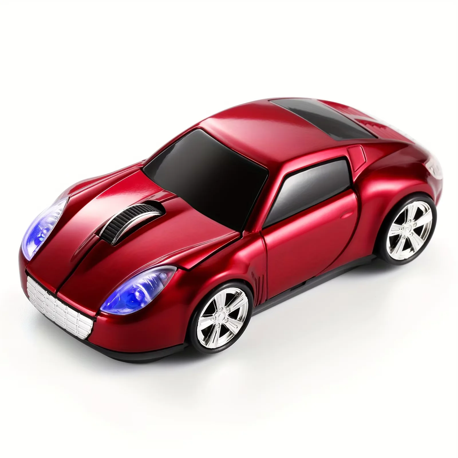 1pcs  Wireless Car Shape Mouse Portable Gaming Office Mice 2.4G Optical Mouse with USB Plug & Play for PC, Laptop & Home Office