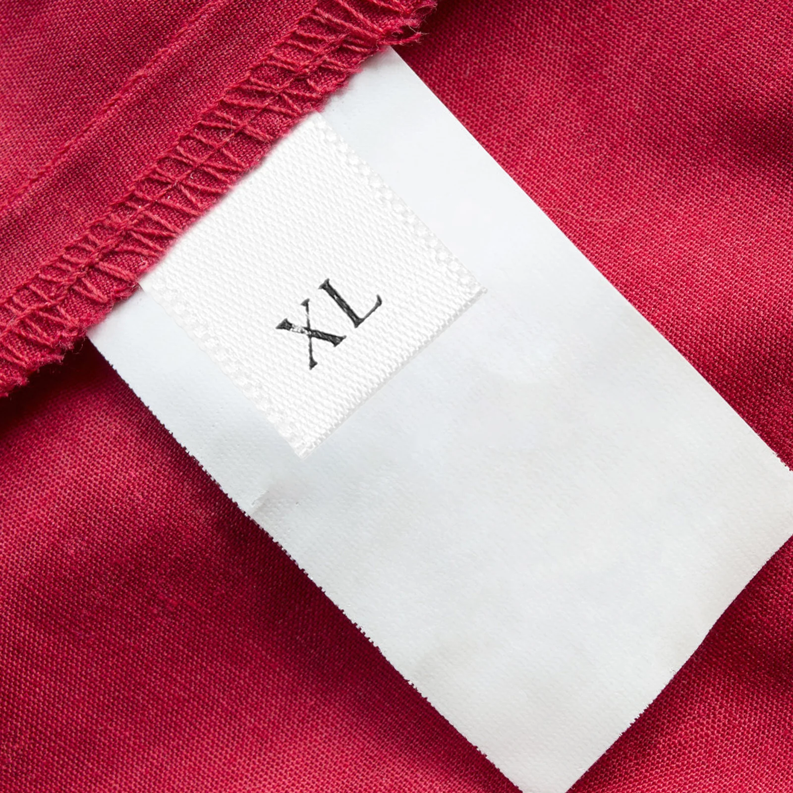 

500pcs Size Printing Folded Garments Size Tags Sewing Labels Fabric Tags For Clothing Sewing Projects Garments