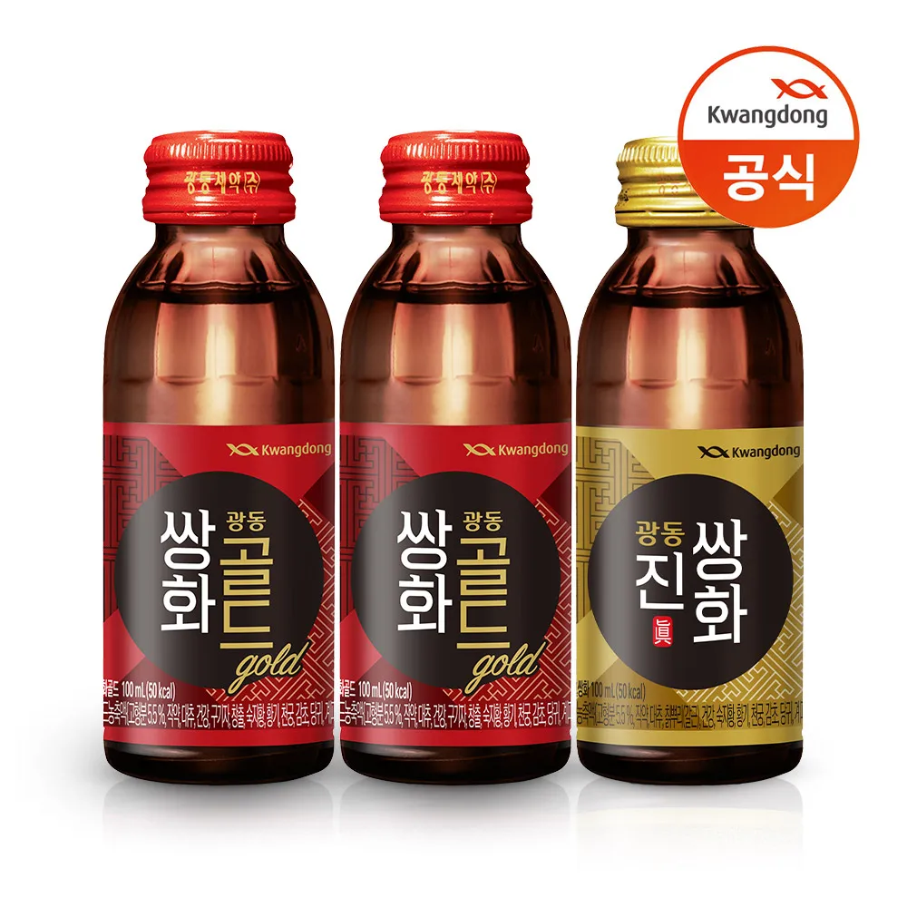 Ssanghwa Gold 100ml 40 Bottles + Jin Ssanghwa 100ml 10 Bottles