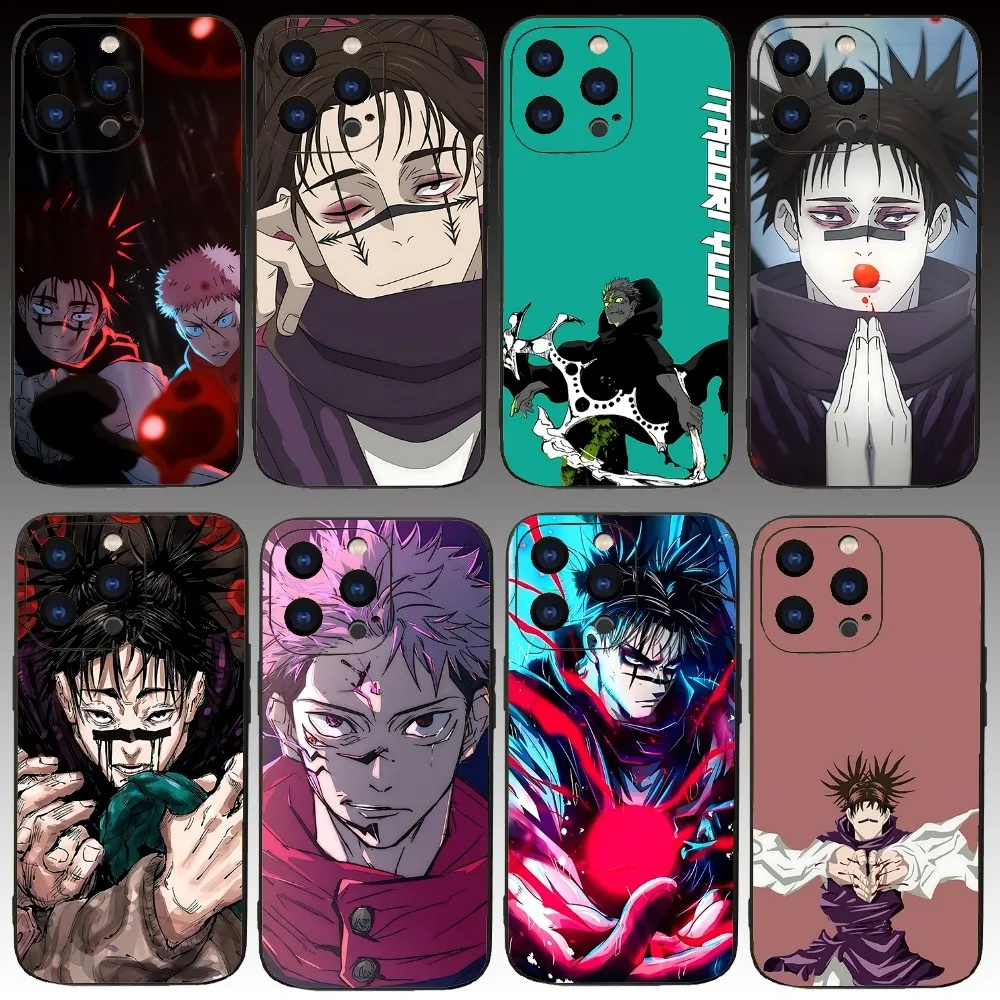 C-Choso-J-JujutsuS-K-Kaisen Anime Phone Case For Iphone 15 11 13 14 Pro Max 7 8 Plus X Xr Xs Max Se2020 12mini Cover Case