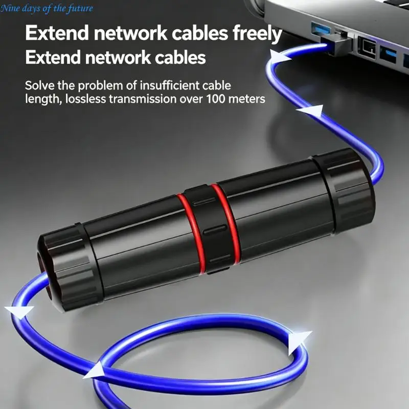 地下および屋外設置用の二重シール付き高速ネットワーキング-コネクタ-e65a