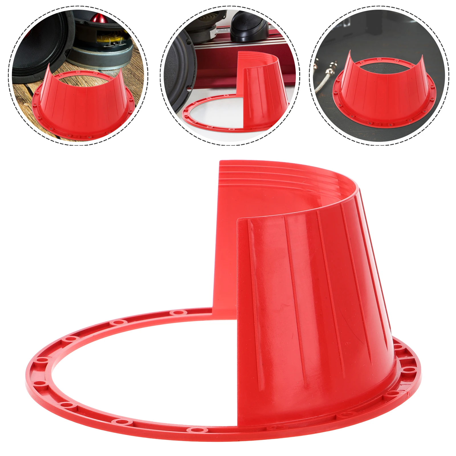 

1 Pair Stackable Speaker Spacer Speaker Accessories Waterproof Gasket Ring Adapter Ring Spacers For Car Door Speakers