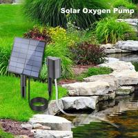 Solar Powered Aerator Solar Pond Oxygenator with 2.5w Air Pump Bubble Stones for Garden Pond Fish Tank Aquarium for Fishing