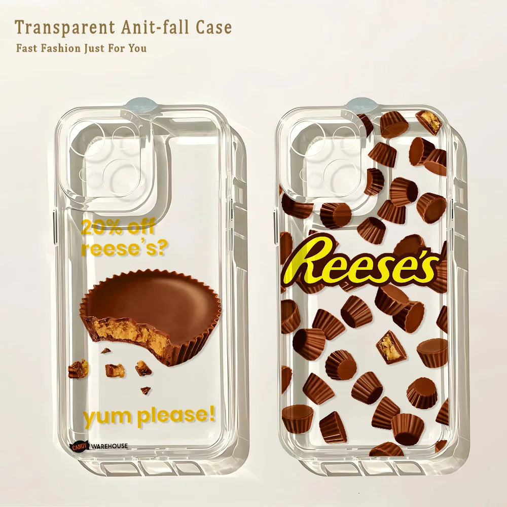 Hot R-Reese's Peanut Butter Phone Case For Samsung Galaxy S26 S25 S24 S23 S22 S21 S20 FE Note20 10 Edge Plus Ultra Lite 5G Cover