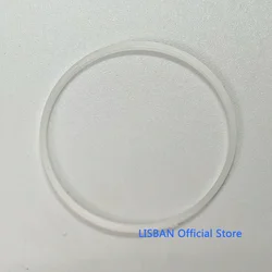 Lisban-時計ケース、プラスチック、nh35、nh36ムーブメント、40mm、43mm用のムーブメントスペーサーリング