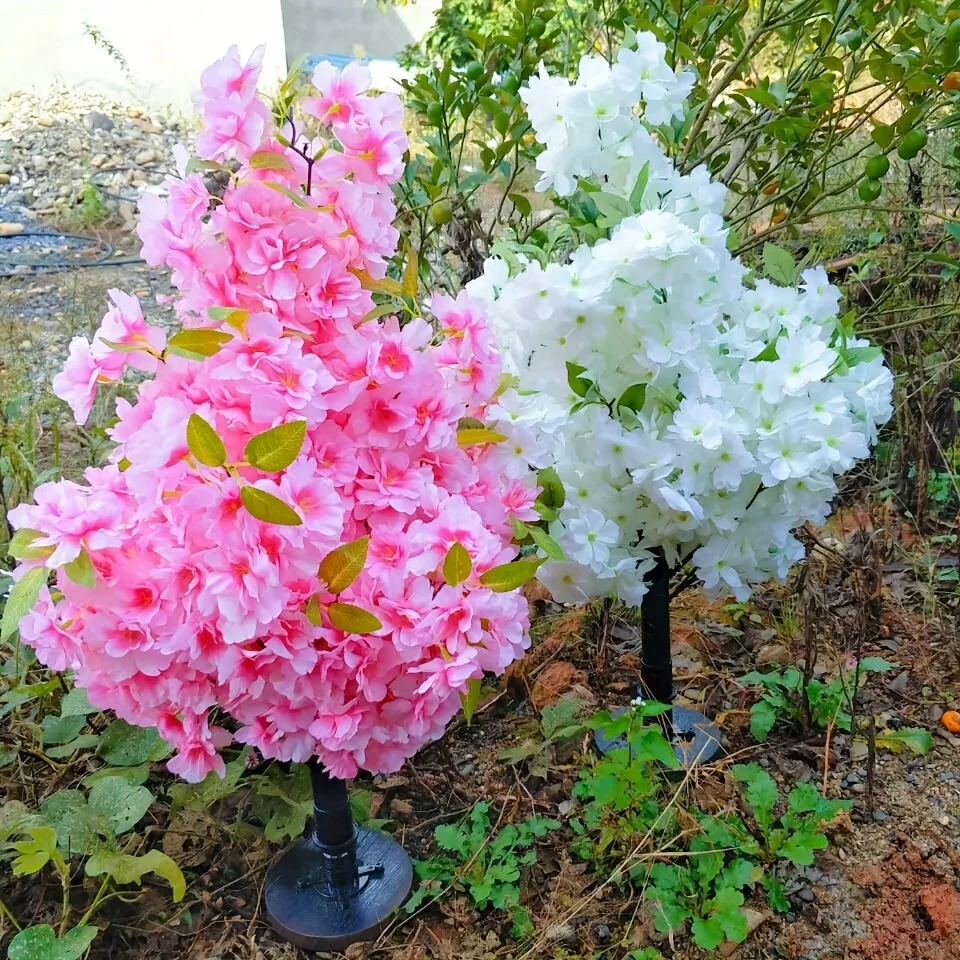 

1PCS 100CM Artificial Cherry Tree, Table Centerpices Plant,for Home Decoration, Baby Shower, Wedding Party Site Layout
