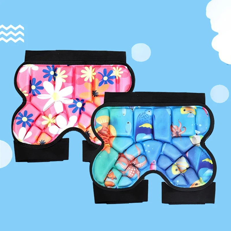 Hip Protection Shorts Thickened Skating Butt Pads Protectors Children Kids Butt Hip Protection For Ski Skate Snowboard Roller