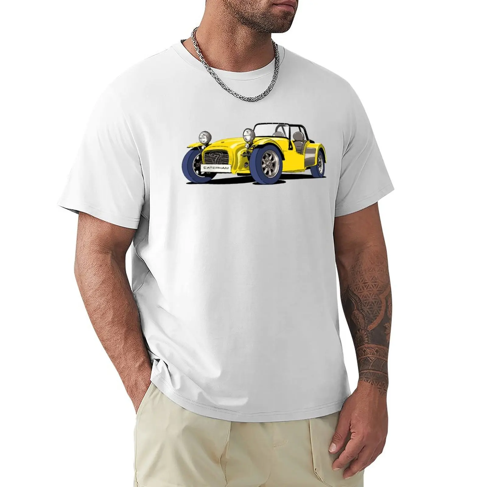 Caterham Seven lightweight sports car T-shirt anime anime clothes Aesthetic clothing tees plain t shirts men