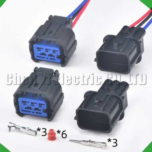 Conectores automotrices de 3 pines, odómetro, detección de velocidad, enchufe de arnés de cables HP405-03021 HP401-03020 para Hyundai Elantra Verna