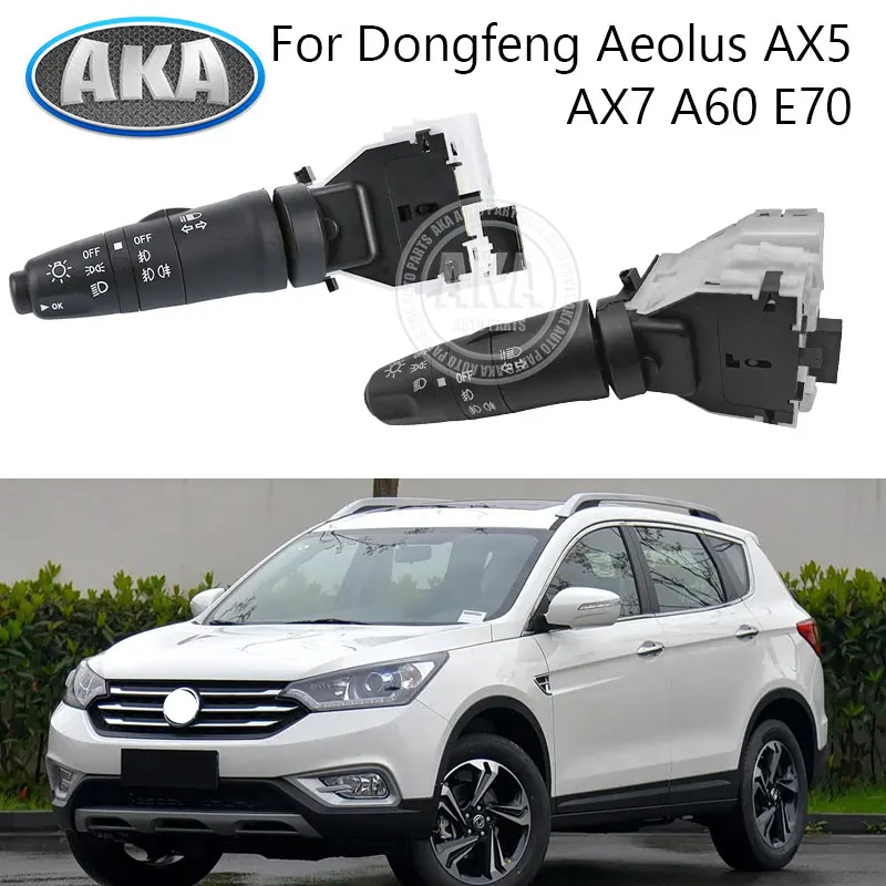 

Left Steering Column Switch For Dongfeng Aeolus AX5 AX7 A60 E70 Turn Signal Light Switch 7381010 7381008