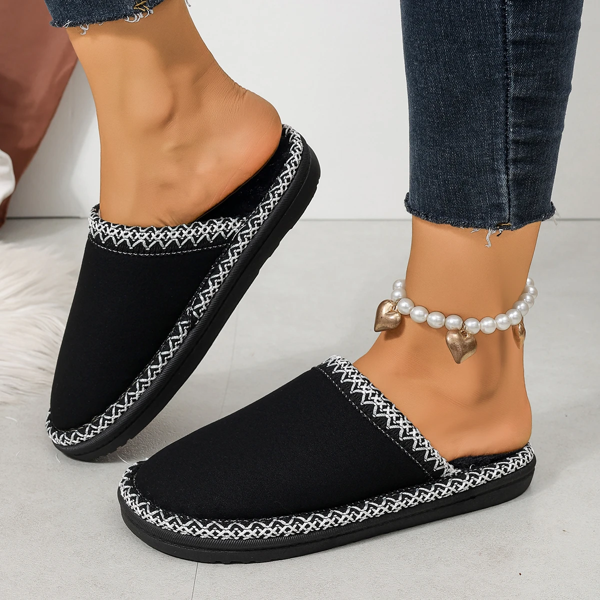 Winter Cloth - Fashion Pull on Sewing Women Shoes