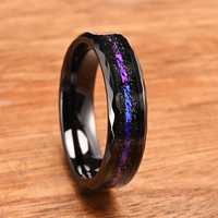 Black 8mm tungsten carbide ring for man anillos bague homme pareja de compromiso fashion jewelry wedding bands engagement rings