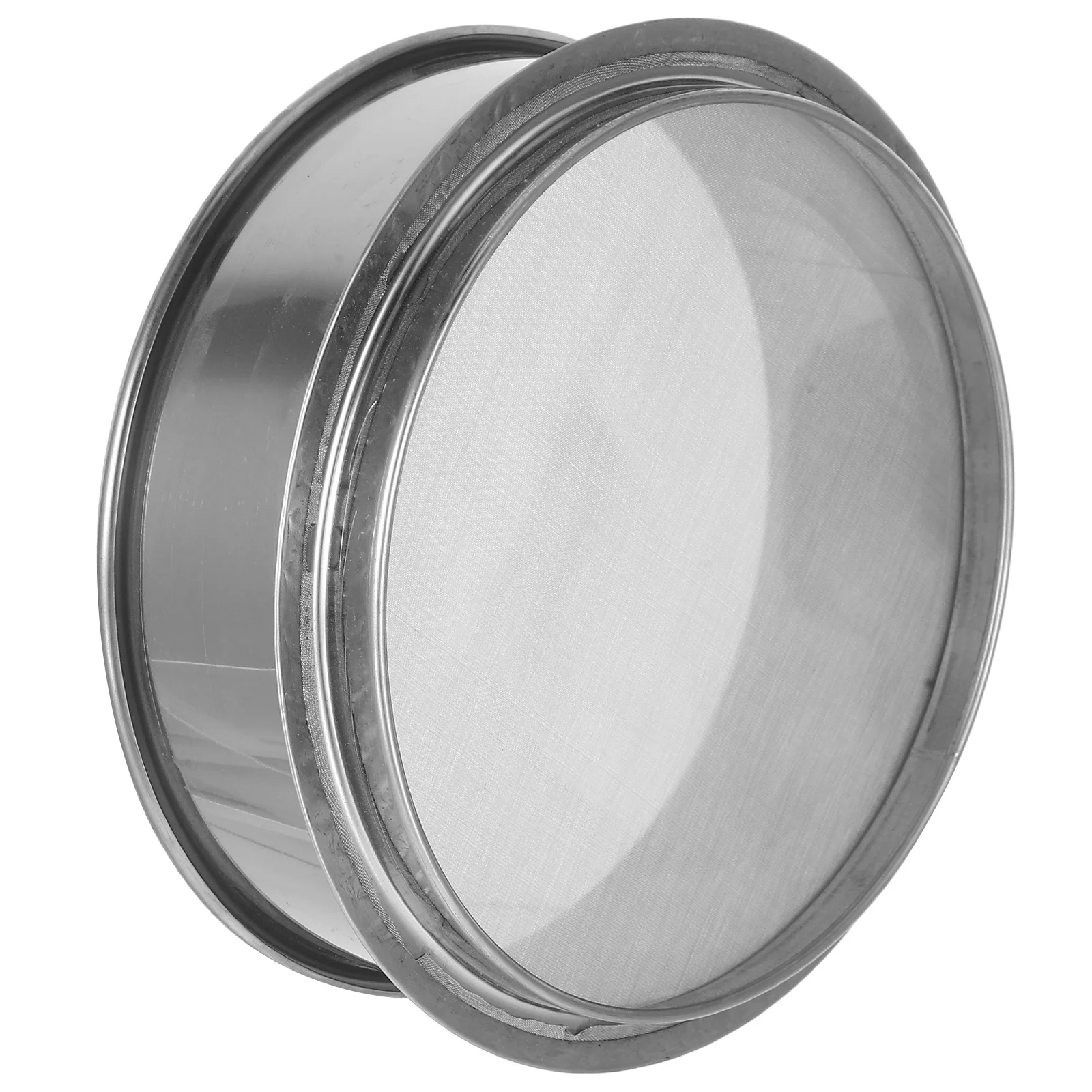 

Stainless Steel Circular Mesh Screen Convenient Round Sieve Pottery Tools Fine Ceramic Glazing Filter