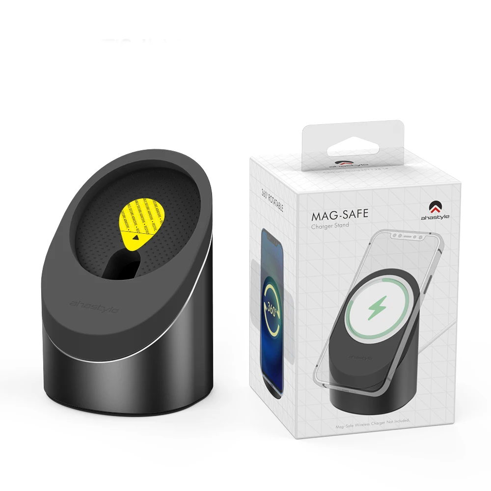 Shape Magnetic Silicone Charging Holder for IPhone 13 Pro Safe Wireless Charger Dock Station Stand