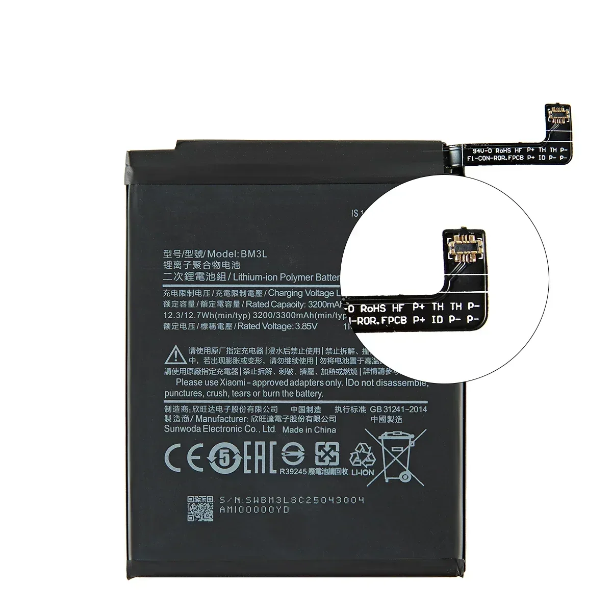 Brand New  BM3L 3300mAh Battery For Xiaomi 9 Mi9 M9 Mi 9 BM3L High Quality Phone Replacement Batteries +Tools