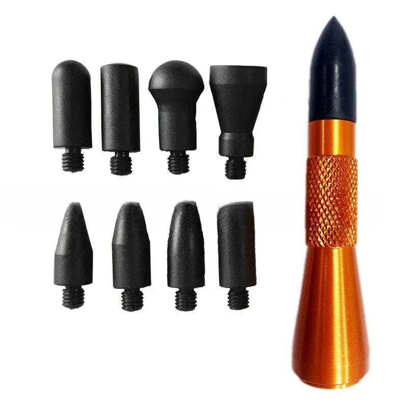 70Pcs Auto Dent Repair Puller Kit, Hail Pit Removal Hand Tools for Car Body Sheet Metal Restoration & Maintenance