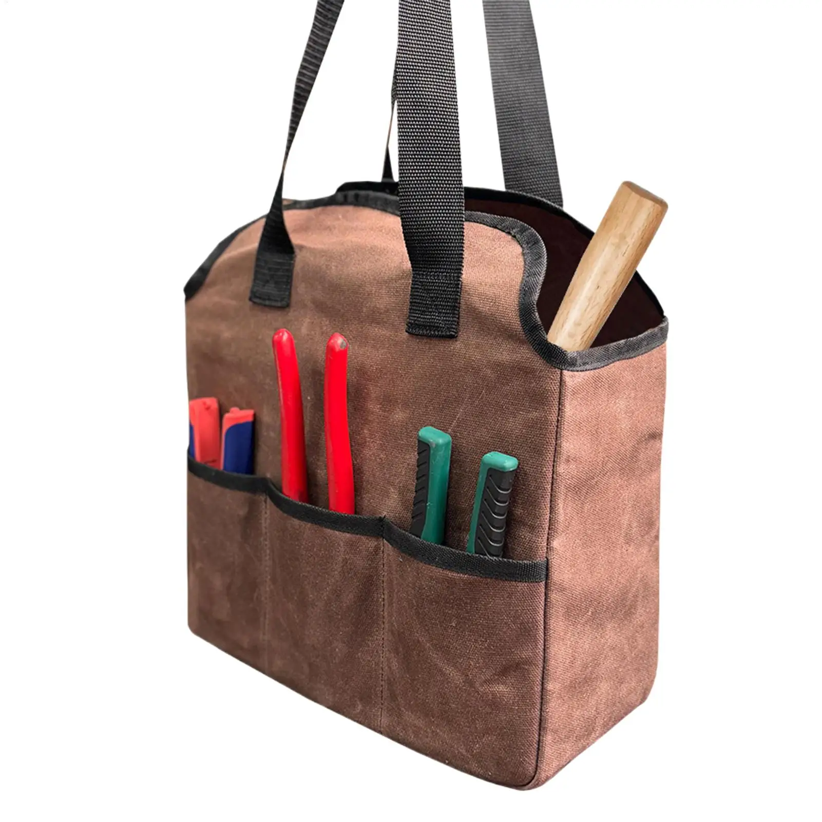 

Сумка для садовых инструментов, водонепроницаемая, сверхмощная сумка-тоут большой емкости, сумка для садовых инструментов, органайзер для начинающих, любителей ландшафтов