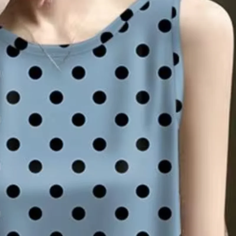 

Summer Printed Dress for Women Casual Stylish Crew Neck Beach Vacation Sundress Loose Mid-length Midi Dress