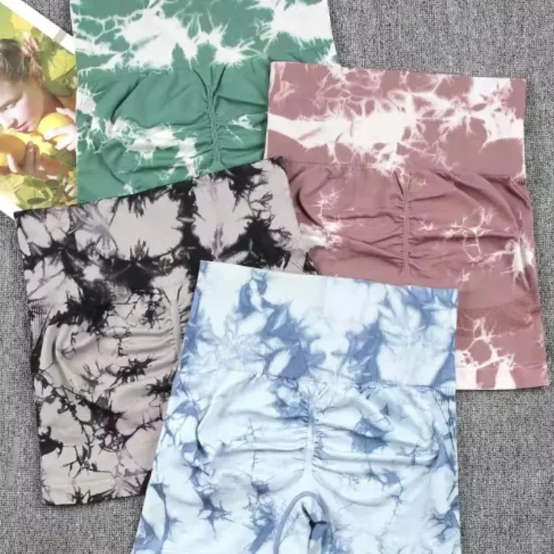 شورت يوجا عالي الخصر للنساء - شورت رياضي ضيق سريع الجفاف مع ضغط الورك الخوخي، ملابس اليوغا واللياقة البدنية #6