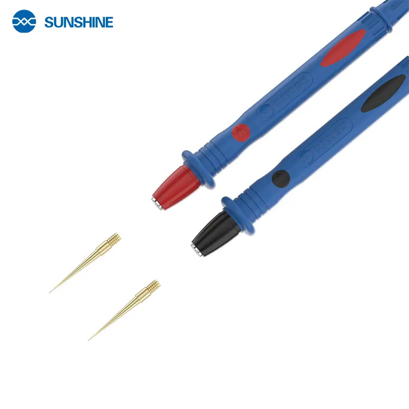 High quality Super Sharp multimeter test leads with 4pcs replaceble probe needle Universal for digital multimeter